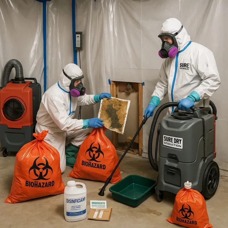 Contaminated Water Handling Protocols process in Wolcottville, IN